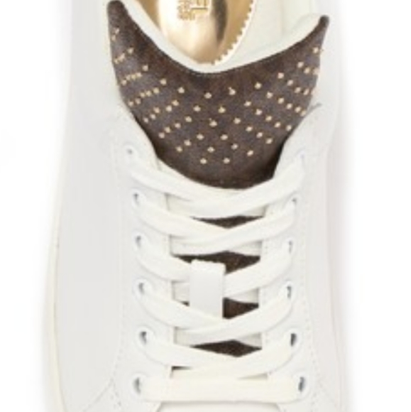 mindy studded leather sneaker